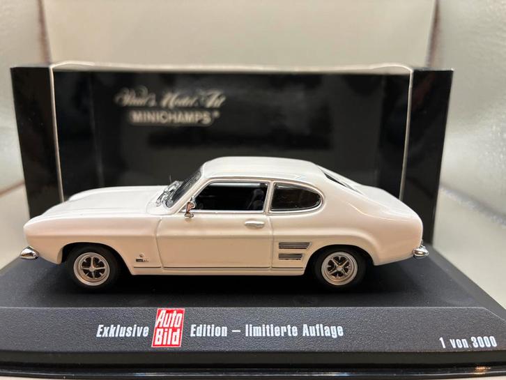 Ford Capri 1600 (Type L3) 1970 - MiniChamps, Hobby en Vrije tijd, Modelauto's | 1:43, Nieuw, Auto, MiniChamps, Ophalen of Verzenden