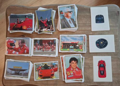 Panini 182 verschillende Ferrari-afbeeldingen, Hobby en Vrije tijd, Stickers en Plaatjes, Gebruikt, Ophalen of Verzenden