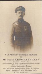 Gesneuvelde 14/18 Léon Bavelaar Turnhout Adinkerke, Ophalen of Verzenden