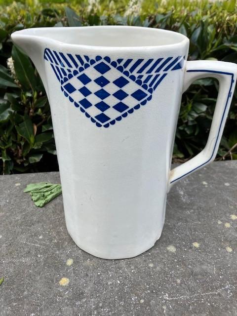 ART DECO LAMPET KAN MOULINS DES LOUPS ET HAMAGE PANTIN, Antiek en Kunst, Antiek | Keramiek en Aardewerk, Ophalen of Verzenden