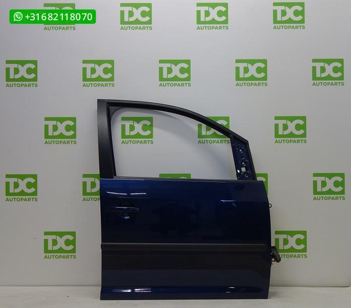 Volkswagen Caddy GP ('10-'15) Voorportier rechts night blue, Auto-onderdelen, Carrosserie, Deur, Volkswagen, Voor, Rechts, Gebruikt