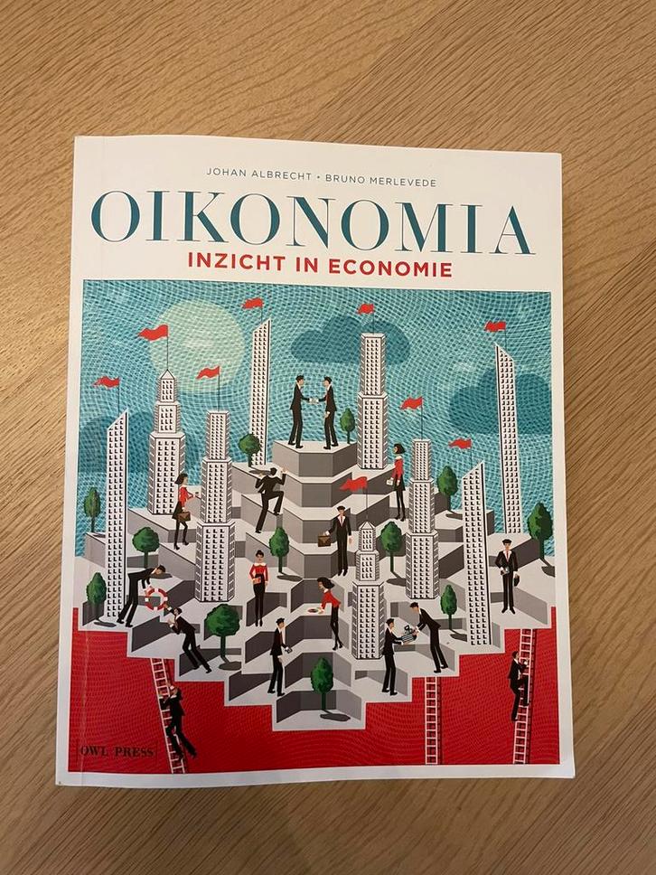 Oikonomia Albrecht- Merlevede, Hobby & Loisirs créatifs, Matériel scolaire, Comme neuf, Langue et Étude, Livre, Enlèvement ou Envoi
