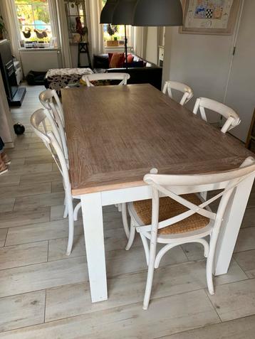 Salle a manger 6 chaises style Knokke  beschikbaar voor biedingen