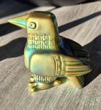 Bird Figure, Zsolnay, Pécs, Hungary, Eosin Glaze, 1960, Ophalen of Verzenden
