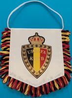 België rode duivels 1980s prachtig vintage vaantje voetbal, Ophalen of Verzenden, Zo goed als nieuw