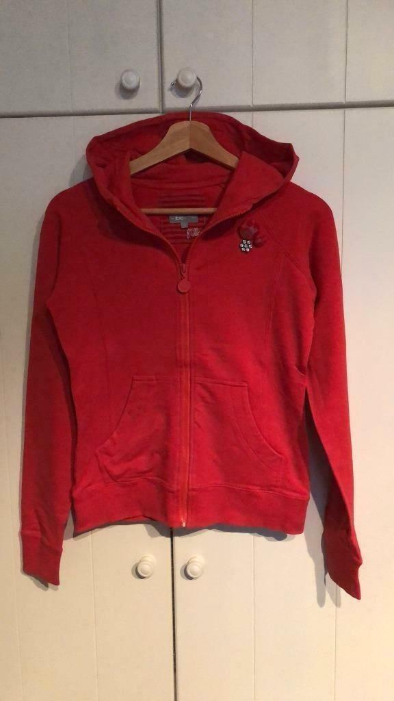 Trui - 170/176 - JBC - Perfecte staat - Warmrood - met kap., Kinderen en Baby's, Kinderkleding | Maat 170, Zo goed als nieuw, Meisje