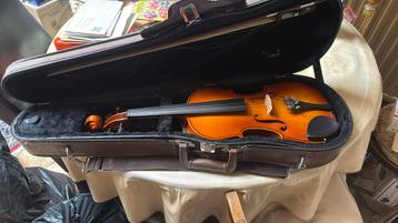 Viool samick in koffer, Musique & Instruments, Instruments à cordes frottées | Violons & Altos, Enlèvement, Comme neuf, Violon