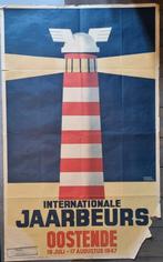 Jaarbeurs Oostende 1947 Verbaere, Verzamelen, Posters, Ophalen of Verzenden, Zo goed als nieuw