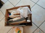 ganse bananendoos met hobbymateriaal, Ophalen, Gebruikt