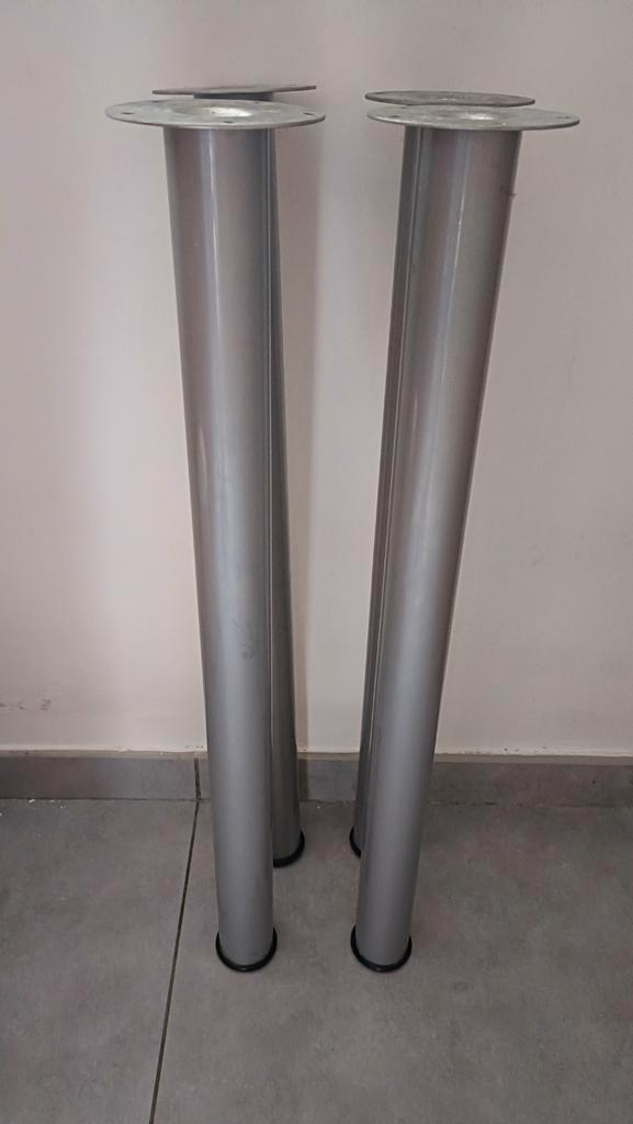 4 stevige tafelpoten 70,5 cm hoogte, Huis en Inrichting, Tafelonderdelen, Gebruikt, Ophalen