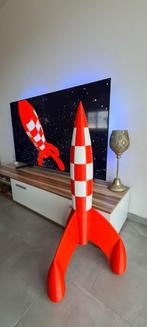 Fusée Tintin 50cm. réalisation artisanale, Enlèvement ou Envoi, Neuf, Autres types