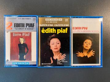 Edith Piaf cassettes audios (3)