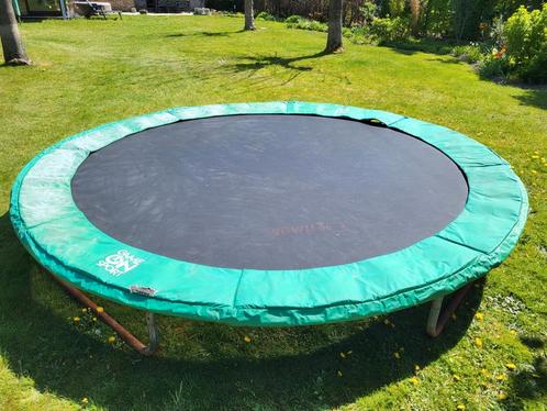 Trampoline, Kinderen en Baby's, Speelgoed | Buiten | Trampolines, Gebruikt, Ophalen