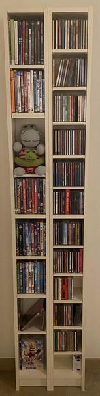 CD rekjes Ikea wit  3 stuks, Huis en Inrichting, Ophalen, 75 tot 150 discs, Zo goed als nieuw, Hout
