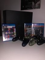 Playstation pro + 3 controllers + Games, Games en Spelcomputers, Games | Sony PlayStation 4, Ophalen of Verzenden