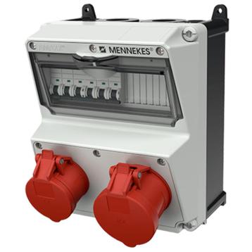 Mennekes contactdoos combinatie 1x16A 5P / 1x32A 5P (Nieuw) beschikbaar voor biedingen