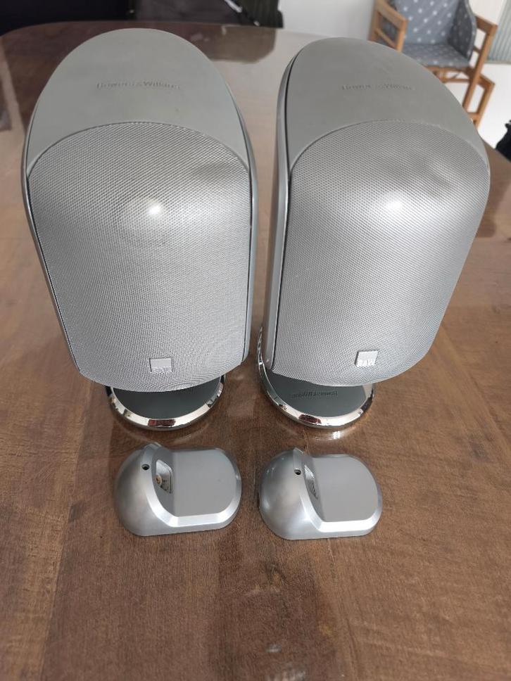 Enceintes B&W M1, Audio, Tv en Foto, Luidsprekerboxen, Gebruikt, Front, Rear of Stereo speakers, 60 tot 120 watt, Bowers & Wilkins (B&W)