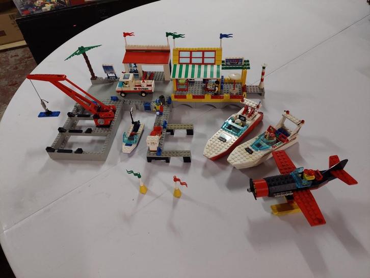 Lego 6543 – jachthaven – Sail ’N Fly Marina, Kinderen en Baby's, Speelgoed | Duplo en Lego, Gebruikt, Lego, Complete set, Ophalen of Verzenden