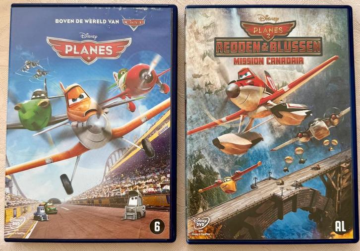 2 dvd 's  planes 1 en planes 2 disney, CD & DVD, DVD | Films d'animation & Dessins animés, Comme neuf, Européen, Tous les âges