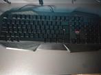 Gaming Toetsenbord, Informatique & Logiciels, Claviers, Comme neuf, Azerty, Clavier gamer, Trust GXT