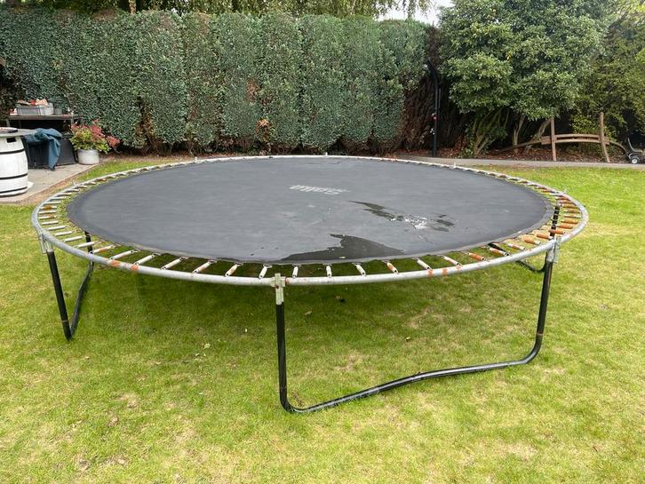 Salta trampoline 366 cm, Kinderen en Baby's, Speelgoed | Buiten | Trampolines, Zo goed als nieuw, Ophalen