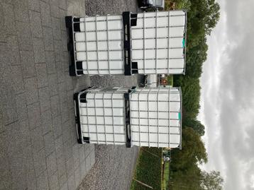Ibc,,waterton, regenton zogoed als nieuw, Tuin en Terras, Ophalen, Kunststof, Met kraantje, 150 liter of meer