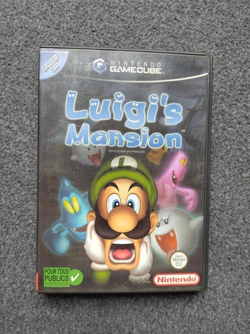 Luigi's Mansion Gamecube game, Games en Spelcomputers, Games | Nintendo GameCube, Gebruikt, Avontuur en Actie, 1 speler, Vanaf 3 jaar