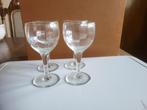 4 oude glaasjes, Ophalen of Verzenden