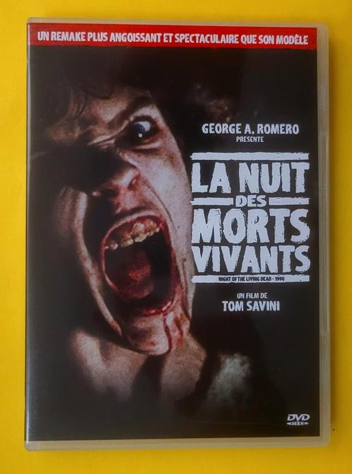 DVD du film La nuit des morts vivants - 1990   V2, Cd's en Dvd's, Dvd's | Horror, Zo goed als nieuw, Vampiers of Zombies, Vanaf 16 jaar