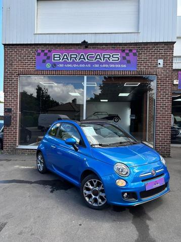 Fiat 500s cabriolet/benzine 1.2/jaar 2014 beschikbaar voor biedingen