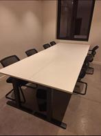 Vergadertafel / bureau wit – groot werkblad, Ophalen, Zo goed als nieuw, Bureau