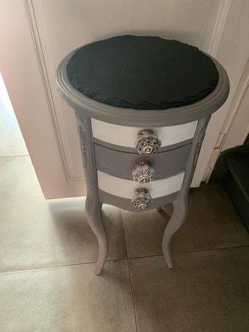 Ancien meuble en chêne customisé (73/35 cm), Maison & Meubles, Armoires | Commodes, Enlèvement, Comme neuf, Chêne