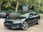 AUDI A5 COUPE S-LINE 2.0 BENZINE TOP STAAT, Auto's, Zwart, 4 cilinders, 1984 cc, Leder en Stof
