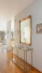 Spiegel met gouden kader, Maison & Meubles, Accessoires pour la Maison | Miroirs, Rectangulaire, Enlèvement, Neuf