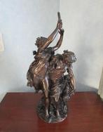bronzen sculptuur, Ophalen, Brons