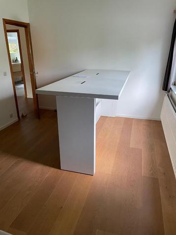 Zware stevige grote pc desk - gamingtafel - Hoog model - wit beschikbaar voor biedingen
