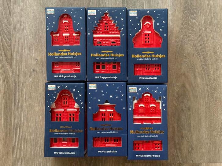 Hollandse Huisjes 1 t/m 6, Divers, Noël, Neuf, Envoi