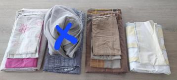 Slaapkamer: verschillend beddengoed / lakens (NIEUWSTAAT) beschikbaar voor biedingen