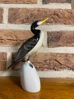 Oude porseleinen vogel van Hollohaza, Ophalen of Verzenden, Zo goed als nieuw