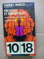 Presence et immortalite Gabriel Marcel, Verzenden, Marcel Gabriel