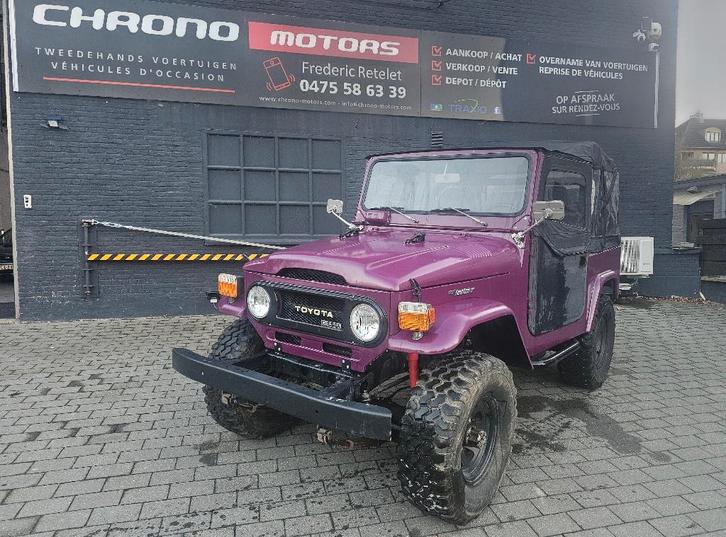 Toyota Bj40 3.0D 12/1975, Auto's, Toyota, Bedrijf, Landcruiser, Diesel, SUV of Terreinwagen, 3 deurs, Handgeschakeld, Overige kleuren