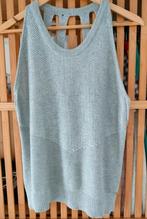 Gebreide Top Morgan. Maat: Medium. Zeer speciaal!, Kleding | Dames, Topjes, Maat 38/40 (M), Zo goed als nieuw, Zonder mouw, Grijs