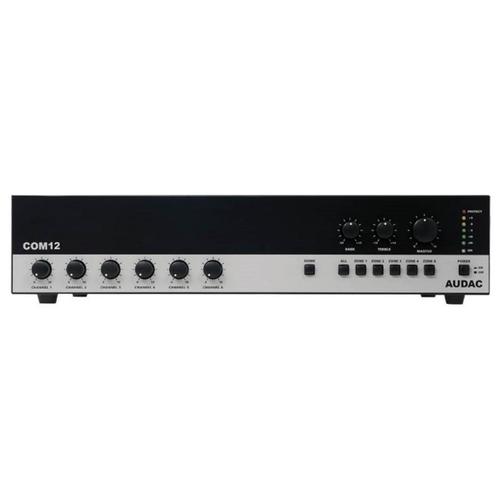 AUDAC COM12MK2 Mengversterker 100/70 Volt 120W, Audio, Tv en Foto, Versterkers en Ontvangers, Gebruikt, Overige systemen, 120 watt of meer