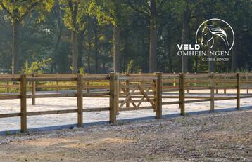 Omheining, Paddock, Longeercirkel, Rijbak, Hekwerk, Mise à l'étable, 4 chevaux ou poneys ou plus