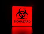 Biohazard LED-lamp / lightbox, Led-lamp, Minder dan 30 watt, Verzenden, Nieuw
