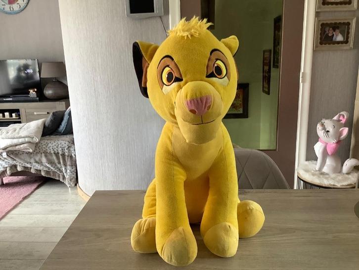 Disney Lion King Simba pluche character (Geluid) (48 cm), Kinderen en Baby's, Speelgoed | Knuffels en Pluche, Zo goed als nieuw