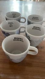 Douwe Egberts koffie mokken 5 stuks zoals nieuwGrijs/Blauw, Comme neuf, Enlèvement