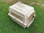 Caisse de transport Vari Kennel ultra 70X53X51 beige, Dieren en Toebehoren, Ophalen, Gebruikt