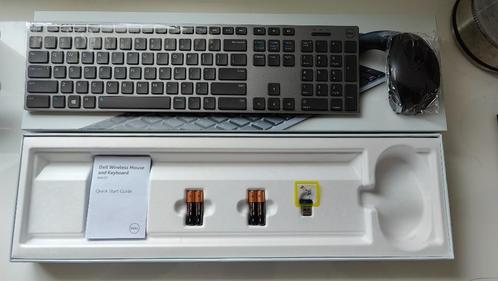 Dell Premier Wireless Keyboard and Mouse - KM717, Informatique & Logiciels, Claviers, Neuf, Qwerty, Sans fil, Ensemble clavier et souris