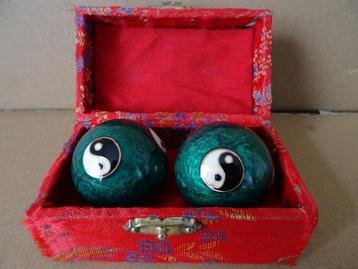 Boules méridiennes Yin Yang Boules méridiennes chinoises, Enlèvement ou Envoi